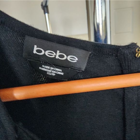 Bebe Bodycon Dress Sz XS - Picture 5 of 8